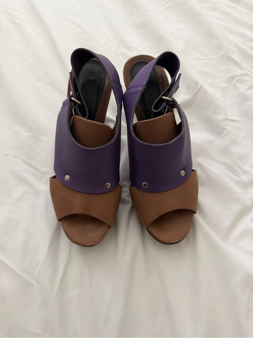 MARNI leather heels